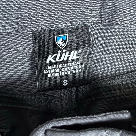 Kuhl Women’s Horizn Bermuda Shorts Gray Size 8 Style 6355 Quick Dry Stretch - Picture 7 of 9